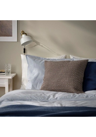Ikea Morotsmott Yastık Kılıfı 50 X 50 Cm Gri - Bej