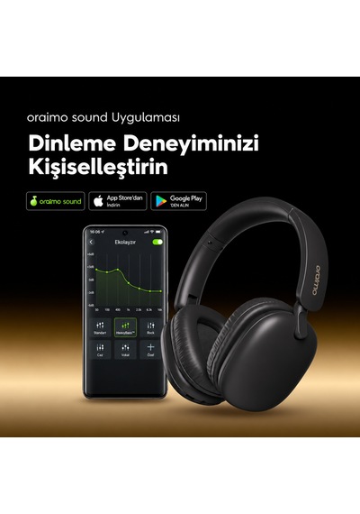 Oraimo OHP-317 Bluetooth 5.3 Kulak Üstü Kulaklık