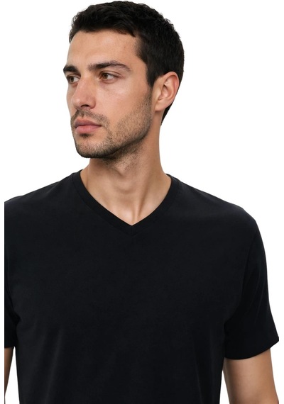 Arma Ar-ma Erkek V Yaka Tişört Baskisiz Basic Örme Kumaş Regular Fit %47 Modal %47 Pamuk %6 Likra 30/1 Penye Modal Full Likra Süprem Y31344473102 Siyah-s1 Arma Ar-ma Erkek V Yaka Tişört Baskisiz Basic Örme Kumaş Regular Fit %47 Modal %47 Pamuk %6 Likra 30/1 Penye Modal Full Likra Süprem Y31344473102 Siyah-s1