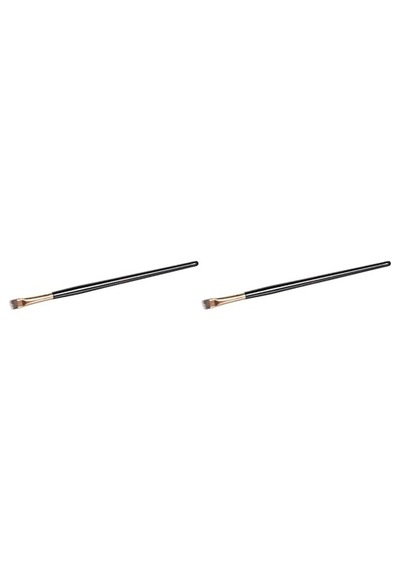 Tr Profesyonel Eğimli Eyeliner Makyaj Fırçası - 143 2li Paket