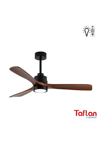 Taflan - Kaşkar F52203 Kahverengi Uzaktan Kumandalı Lambalı Tavan