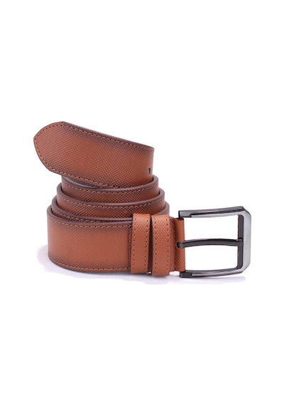 Dagoster DMK26-458 Taba 4.5 CM Suni Deri Erkek Kemer Taba