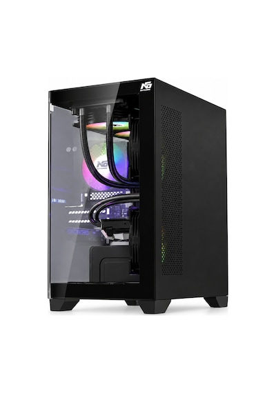 Orion Elite 4x Tuştan Değişen Rgb Fanlı M-atx Boş Bilgisayar Kasası Siyah
