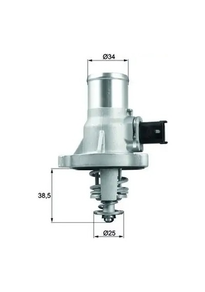 Opel Astra H Termostat 1.6 2004-2007 Z16xe1 Z16xep Mahle Tm41105