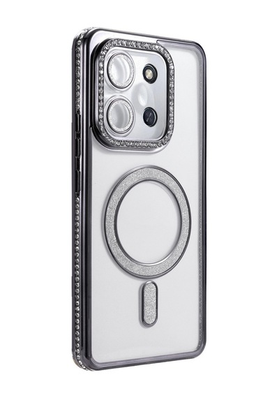 Xiaomi Redmi 15c 4g Joke Simli Magneticsafe Kılıf - Siyah 0.2M-Çok Renkli