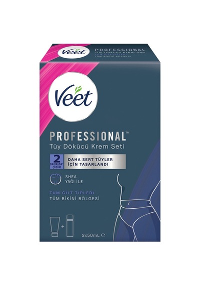 Veet Bikini Bölgesi Tüy Dökücü Krem Seti 50ml+50ml - 8 Adet Tarı
