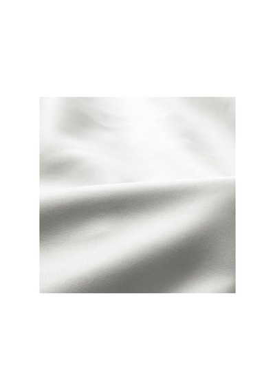 Ikea Nattjasmın Lastikli Çarşaf, Beyaz, 140x200 Cm