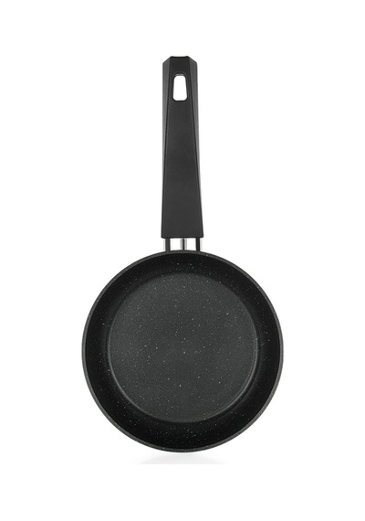 Black Stone 3 Lü Tava + Sahan Seti-siyah Siyah