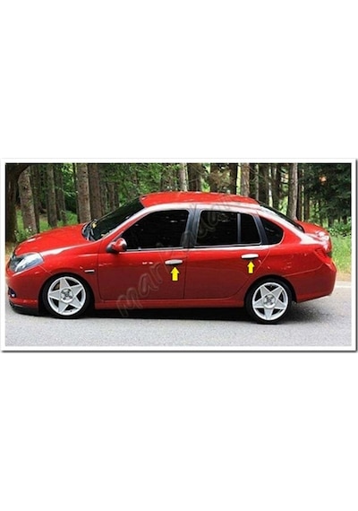 Woc Chrome Renault Clio Symbol Krom Kapı Kolu 2009-2012 4 Kapı Pa