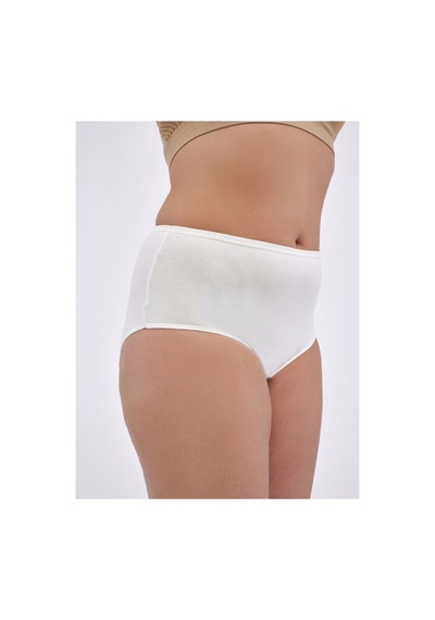 Alya Underwear Kadın Battal Külot - 3 Adet Siyah 8xl, 9xl, 10xl Beyaz
