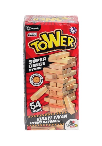 7314 Tower Denge Oyunu 54 Parça - Diğer