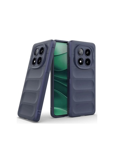 Xiaomi Redmi Note 14 Pro 4g Kılıf Optimum Silikon - Lacivert -