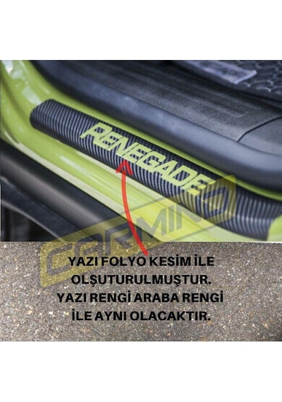 Toyota Corolla Bagaj Ve Kapı Eşiği Karbon Sticker Set