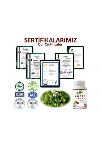Gökçek Şifa Çoban Çantası (Shepherd's Purse Capsule) 60 Kapsül
