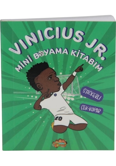 Vinicius Jr Mini Boyama Kitabı