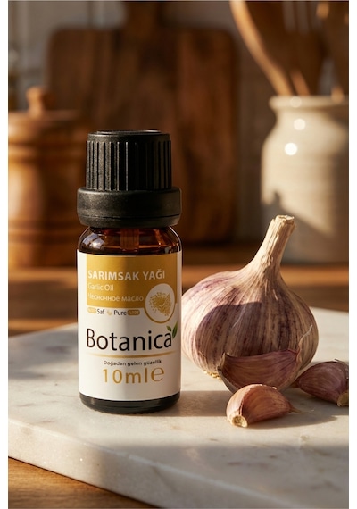 Botanica %100 Saf Sarımsak Yağı Kök Besleyici Dökülme Karşıtı Doğal Bitkisel Bakım 10 Ml 10 ML