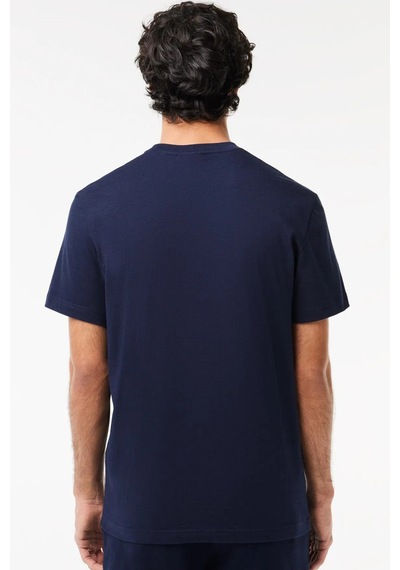 Lacoste Men's Regular Fit Crew Neck Graphic T-shirt Navy Bisiklet Yaka Erkek Tişört Lacivert Lacivert Lacoste Men's Regular Fit Crew Neck Graphic T-shirt Navy Bisiklet Yaka Erkek Tişört Lacivert Lacivert