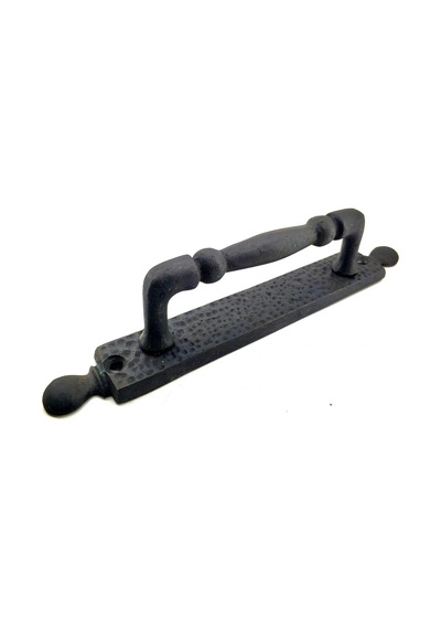 Antika Tarz Dekoratif Pirinç Misket Çekme Kapı Kolu - 223x33 Mm, Oksit Diğer