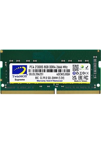 Twinmos Ddr4 8gb 2666mhz Mdd48gb2666n Notebook Ram