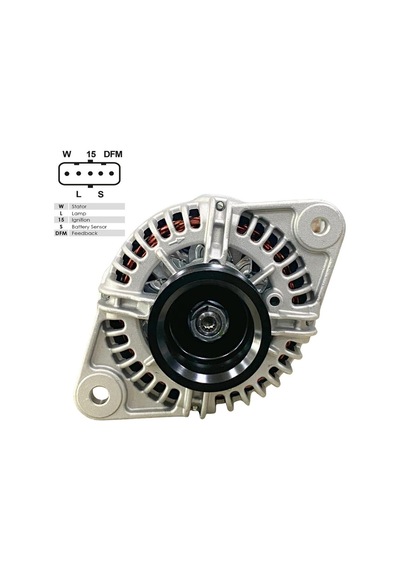 Bosch 24v Alternatör Dinamo 150 A 5 Fiş Soketli W-l-15-s-dfm Renault-volvo