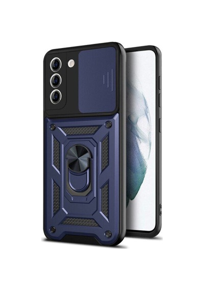 Samsung Galaxy Uyumlu S20 Fe Kılıf Tank Aramid Sürgülü Vega Yüzüklünano