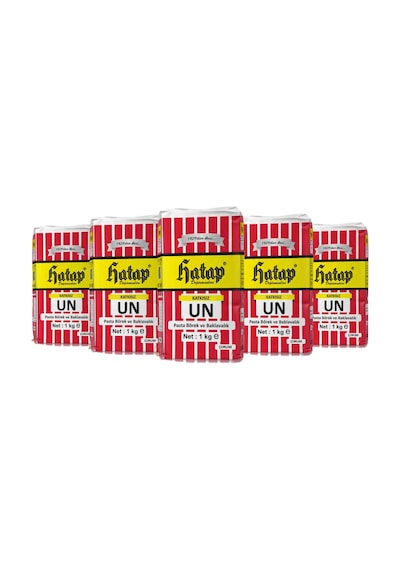 Hatap Pasta Börek ve Baklavalık Un 5 x 1 KG Hatap Pasta Börek ve Baklavalık Un 5 x 1 KG