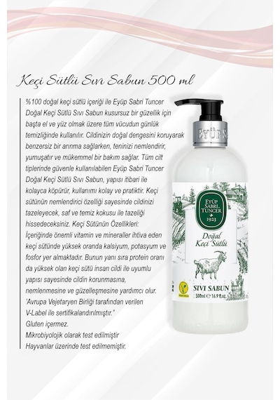 9 Al 7 Öde Keçi Sütlü Sıvı Sabun 500 Ml Ve Rosıe Hediyeli