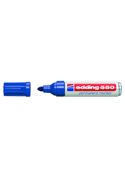 Edding 550 Mavi Uç Marker Kalem Mavi