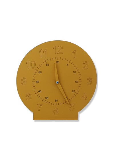 Analog Saat Eğitim Seti Uygulamalı Eğitim Sağlıklı Ve Doğal A