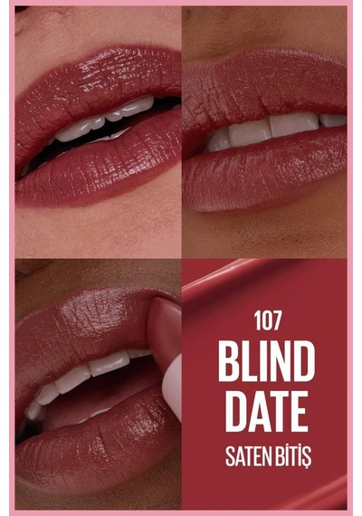 Lifter Liner Dudak Kalemi 013 Maybe It's + Hyalüronik Asitli Besleyici Yağ İçeren Ruj 107 Blind Date pktnemvkomfordudak1-11113 107