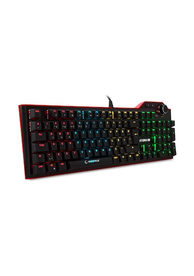 Rampage Hydra R6 Full Color RGB LED Gaming Pro Blue Switch Multimedya Mekanik Q Klavye