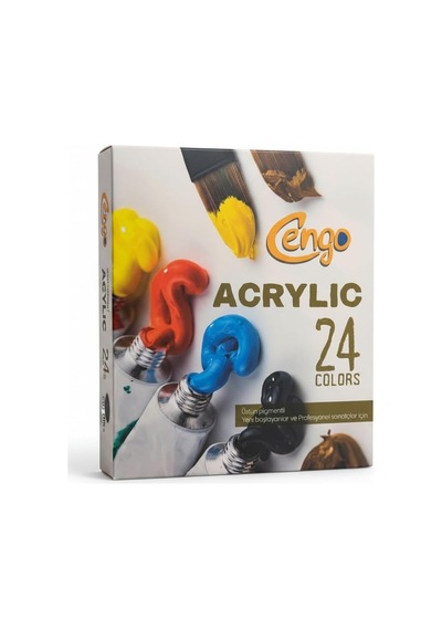 Akrilik Boya Seti 24 Lü
