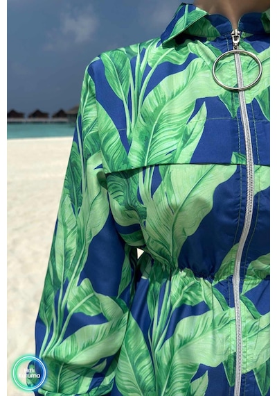 Kahijab Palm Tesettür Mayo - Yeşil Yeşil