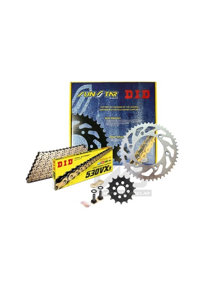 Did-sunstar 1992-1995 Honda Cbr 900 Rr Uyumlu Zincir Dişli Set Çelik Renk