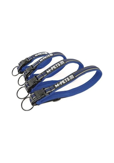 Hıkıng Reflektörlü Soft Boyun Tasması Blue S