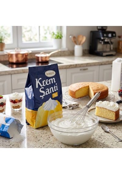 Dondo Krem Şanti 1000 Gr & Fiero Toz Krema Patiseri 1000 Gr.