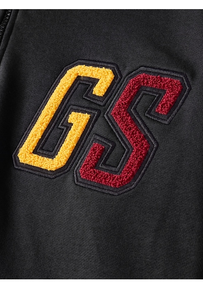 Gsstore Galatasaray Kadın Yarım Zip Hoodie K252107 Siyah