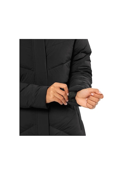 Jack Wolfskın Jack Wolfskin Marienplatz Coat Rds Kadın Siyah Outdoor Ceketi 6000 Siyah