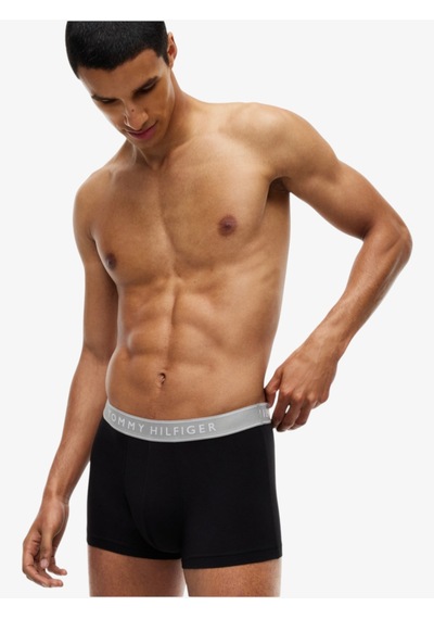 Tommy Hilfiger 3p Trunk Wb Erkek Sarı Boxer - Um0um03881