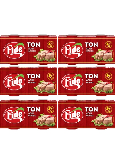 Fide Acılı Ton Balığı 12 x 160 G