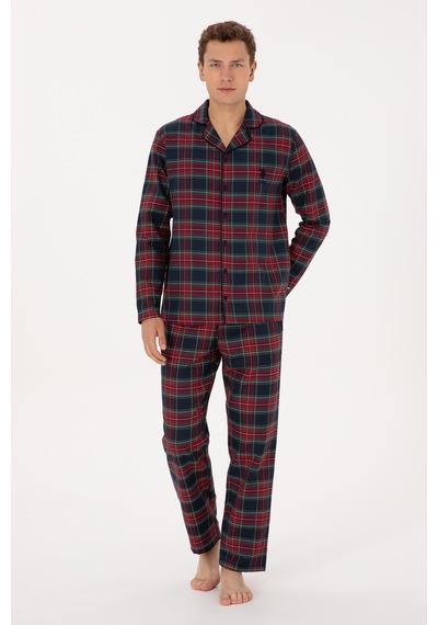 U.s. Polo Assn. Erkek Bordo Pijama Takım 50318614-vr014 Bordo
