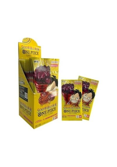 One Piece Card Game Booster Op-7 Yellow Pack, Trading Cards, Koleksiyon Kartları