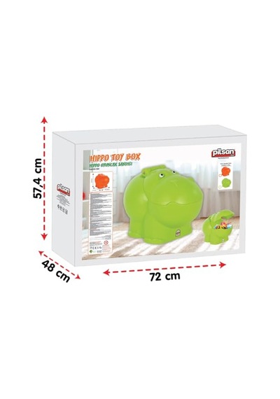 Pilsan Hipo Oyuncak Sandığı Yeşil