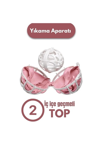 Sütyen Yıkama Topu Ergonomik Hassas Çamaşır Koruması Tr Diğer