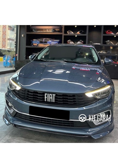 Kit Garaj Fiat Egea Makyajlı Ön Ek Plastik Boyasız