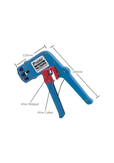 Proskit 8Pk-376Fn Cat5-Rj45 Kablo Sıkma Pensesi
