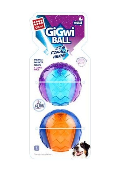 Gigwi Ball Medium Sesli Sert Top 2'li