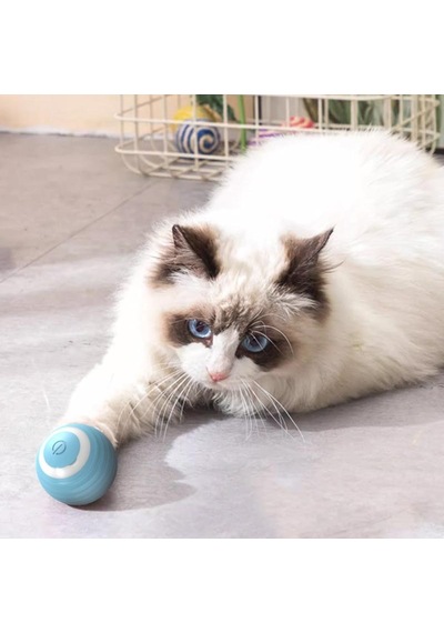 İnteraktif Kedi Oyuncakları Akıllı İnteraktif Kedi Oyuncak Topu Otomatik Hareketli Kedi Topu Oyuncakları Dokunmatik Kontrol Kedi
