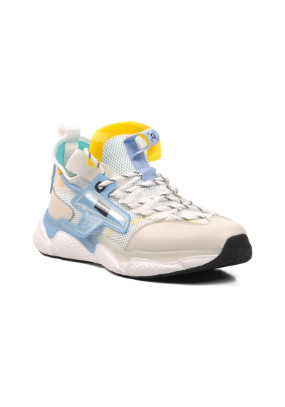 Beyaz Erkek Sneaker 24y566-1 M Beyaz