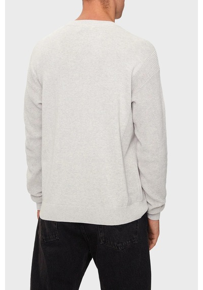 Calvin Klein Erkek Kazak J30j325671 P6g Açık Gri Açık Gri